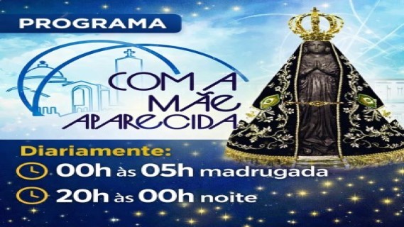 20:00 | Retransmissão Ao Vivo | Programa Com a Mãe Aparecida